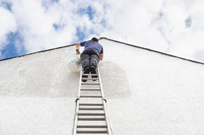 Peinture extérieure à Saint-François-Lacroix — façades et ravalement